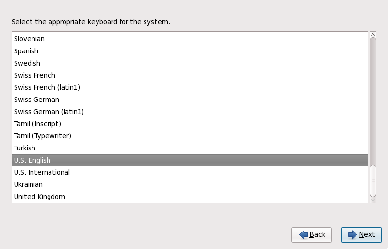 Keyboard Configuration